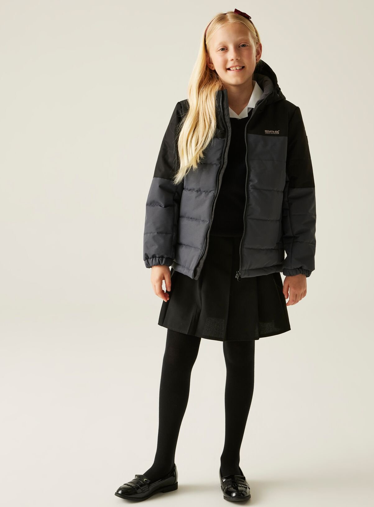 REGATTA Lofthouse Water Repellent Insulated Jacket Grey 5-6 Years - Image 3 thumbnail
